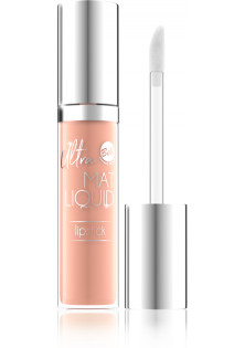 Помада для губ матова рідка Ultra Liquid Lipstick №02 за ціною 140₴  у категорії Польська косметика Час застосування Універсально