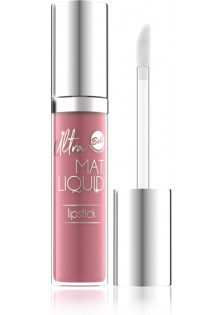 Помада для губ матова рідка Ultra Liquid Lipstick №04 за ціною 114₴  у категорії Польська косметика Тип шкіри Усі типи шкіри