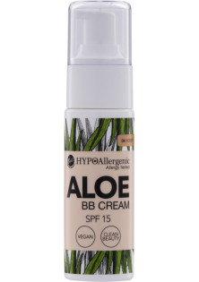 Гіпоалергенний тональний крем флюїд Aloe BB Cream Hypoallergenic №04 SPF 15 за ціною 298₴  у категорії Польська косметика Бренд Bell
