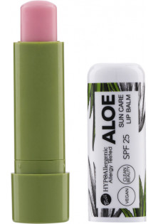 Бальзам для губ Hypoallergenic Aloe Sun Care Lip Balm SPF 25 за ціною 151₴  у категорії Польська косметика Об `єм 4 гр