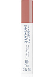 Тінт для губ Stay-On Water Lip Tint Hypoallergenic №01 за ціною 131₴  у категорії Тінт для губ Класифікація Міддл маркет