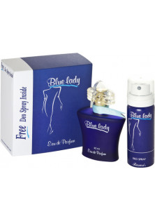 Набір із квітковим ароматом Blue Lady за ціною 776₴  у категорії Подарункові набори Початкова нота Сандалове дерево