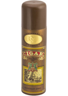 Парфюмированный дезодорант с преобладающим древесным ароматом Cigar по цене 224₴  в категории Французская косметика Начальная нота Цитрус