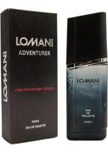 Купити Parfums Parour Туалетна вода з переважаючим цитрусово-деревним ароматом Lomani Adventurer вигідна ціна
