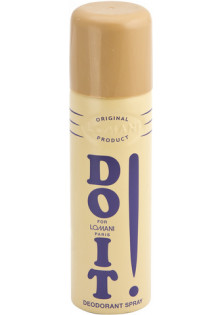 Парфумований дезодорант з переважаючим пряним ароматом Do It за ціною 197₴  у категорії Знижки