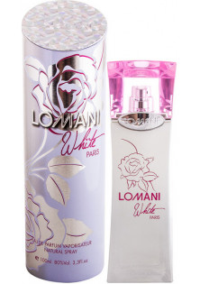 Парфумована вода з переважаючим квітково-фруктовим ароматом Lomani White за ціною 501₴  у категорії Французька косметика Нота серця Троянда