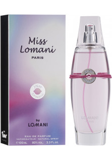 Жіноча парфумована вода з квітково-фруктовим ароматом Miss Lomani Parfums за ціною 1042₴  у категорії Французька косметика Тип Парфумована вода