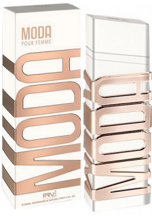 Купить Prive Parfums Парфюмированная вода с преобладающим цветочным ароматом Moda выгодная цена