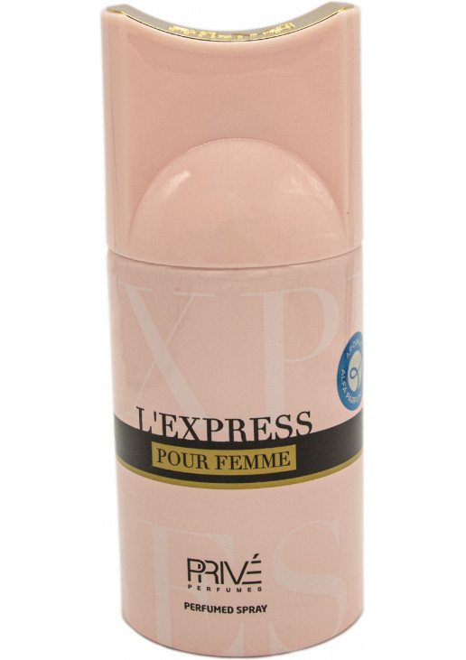 Парфумований дезодорант з переважаючим квітково-фруктовим ароматом L' Express - фото 1