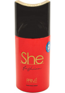 Парфумований дезодорант з переважаючим квітково-цитрусовим ароматом She Fashion за ціною 192₴  у категорії Prive Parfums Стать Для жінок