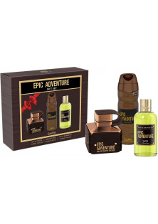 Набір зі свіжим, пряним ароматом Epic Adventure 3 In 1 Gift Set за ціною 1332₴  у категорії Подарункові набори Суми