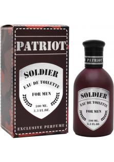 Купити Patriot Туалетна вода з переважаючим деревним ароматом Soldier вигідна ціна