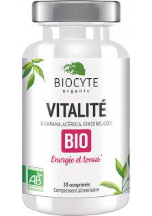 Купити Biocyte Харчова добавка для енергії та тонусу організму Vitalite Bio вигідна ціна