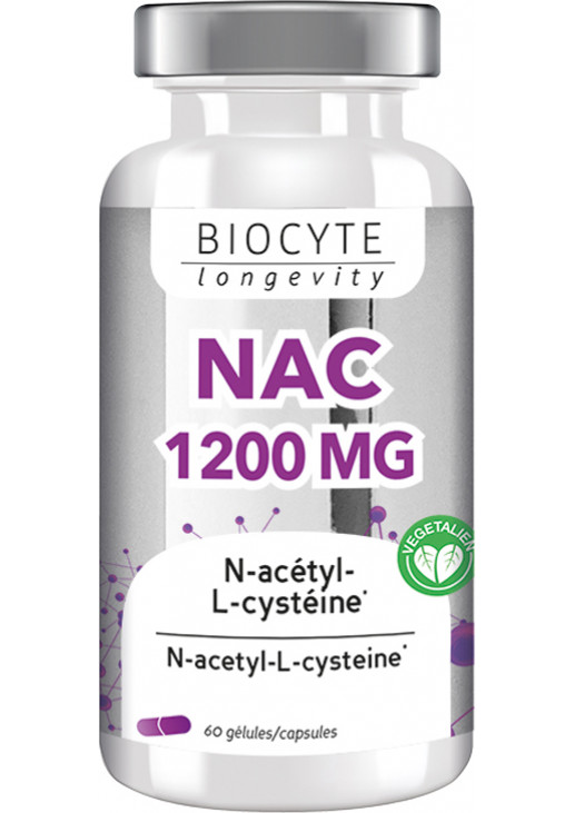Харчова добавка з антиоксидантним ефектом NAC 1200 Mg - фото 1