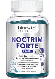 Жувальні цукерки для прискорення засинання Noctrim Sommeil за ціною 692₴  у категорії Biocyte Час застосування Універсально