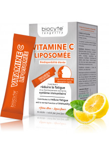 Купить Biocyte Липосомальный витамин С в стиках Vitamine C Liposomee Orodispersib выгодная цена