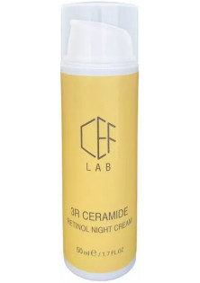 Купити Cef Lab Удосконалюючий нічний ретиноловий крем для обличчя 3R Ceramide Retinol Night Cream вигідна ціна