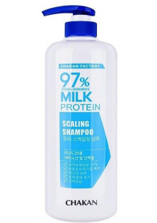 Шампунь з екстрактом молочного протеїну Milk Protein Scaling Shampoo за ціною 557₴  у категорії Корейська косметика Бренд Chakan