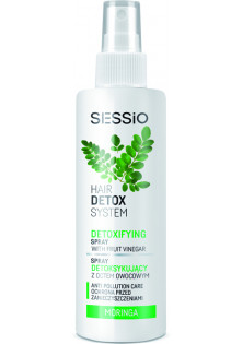 Спрей з фруктовим оцтом Sessio Hair Detox System Spray за ціною 162₴  у категорії Польська косметика