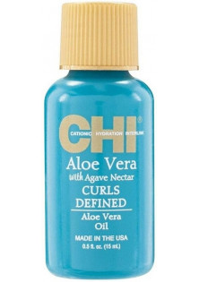 Сироватка з алое для кучерявого волосся Curls Defined Aloe Vera Oil за ціною 144₴  у категорії Американська косметика Серiя Aloe Vera With Agave Nectar