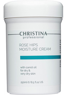 Зволожуючий крем з олією шипшини та моркви Rose Hips Moisture Cream with Carrot Oil за ціною 1470₴  у категорії Крем для обличчя Бренд Christina