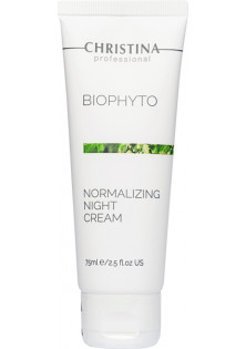Нормалізуючий нічний крем Bio Phyto Normalizing Night Cream за ціною 1485₴  у категорії Крем для обличчя Бренд Christina