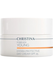 Денний гідрозахисний крем Forever Young Hydra Protective Day Cream SPF 25 за ціною 2535₴  у категорії Крем для обличчя Бренд Christina