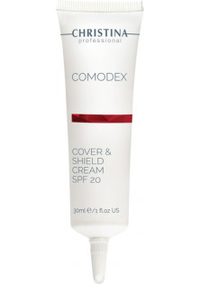 Крем з тонуючим ефектом Comodex Cover & Shield Cream SPF 20 за ціною 2175₴  у категорії Крем для обличчя Тип шкіри Проблемна