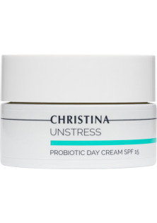 Денний крем із пробіотичною дією Unstress Probiotic Day Cream SPF 15 за ціною 2760₴  у категорії Крем для обличчя