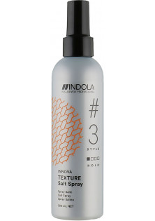 Сольовий спрей для укладання волосся Texture Salt Spray №3 за ціною 570₴  у категорії Німецька косметика Бренд Indola