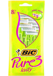 Купити Bic Набір бритв без змінних картриджів Pure 3 Lady 8 шт вигідна ціна