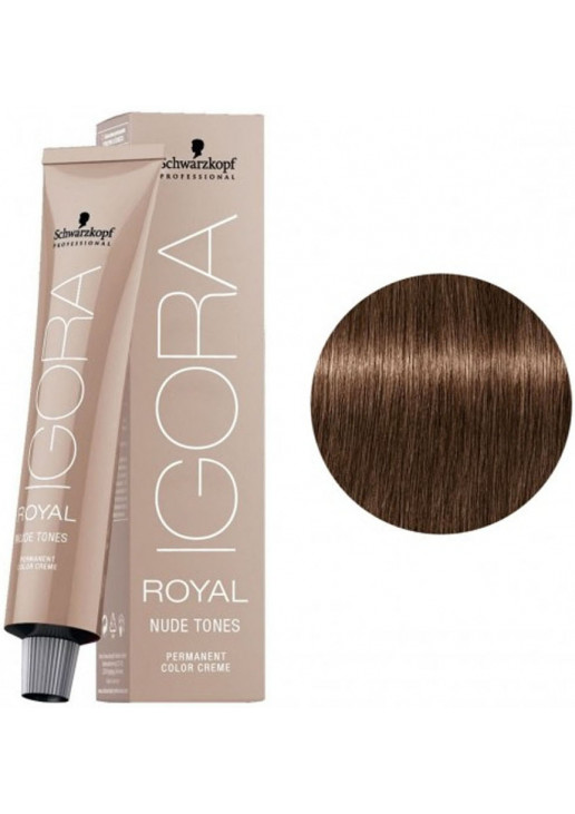Крем-фарба для волосся Royal Nudes Tones Permanent Color Creme №6-46 - фото 1