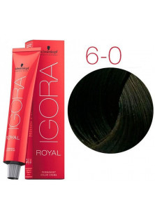Фарба для волосся Permanent Color Creme №6-0 за ціною 388₴  у категорії Косметика для волосся Стать Для жінок