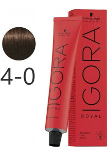 Фарба для волосся Permanent Color Creme №4-0 за ціною 388₴  у категорії Німецька косметика Серiя Igora