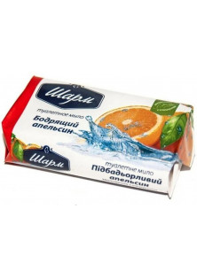 Мило тверде Бодрячий апельсин за ціною 12₴  у категорії Українська косметика Призначення Очищення