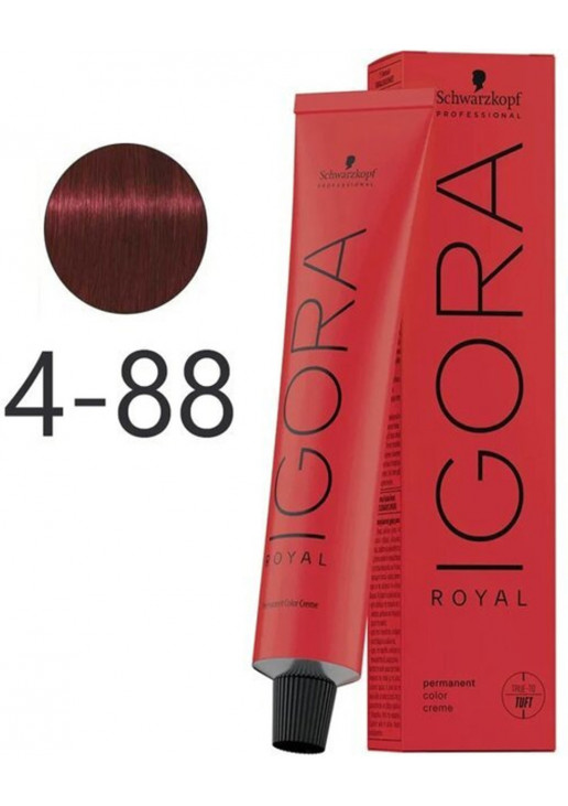 Фарба для волосся Permanent Color Creme №4-88 - фото 1