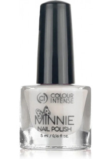 Лак для нігтів емаль білий Colour Intense Minnie №002 Enamel White, 5 ml в Україні