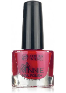 Купити Colour Intense Лак для нігтів емаль вишневий Colour Intense Minnie №019 Cherry Enamel, 5 ml вигідна ціна