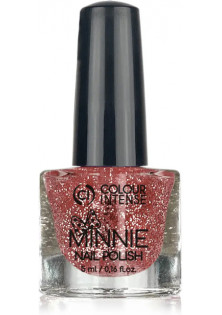 Лак для нігтів гліттер червоний Colour Intense Minnie №081 Glitter Red, 5 ml за ціною 22₴  у категорії Українська косметика Об `єм 5 мл