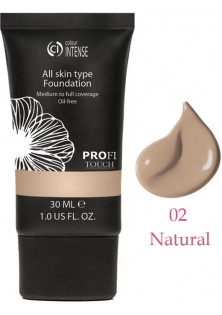 Тональный крем для лица Натуральный All Skin Type Foundation №02 по цене 80₴  в категории Декоративная косметика Запорожье