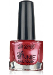 Лак для нігтів перламутр вишневий Colour Intense Minnie №104 Pearl Cherry, 5 ml за ціною 22₴  у категорії Українська косметика Бренд Colour Intense