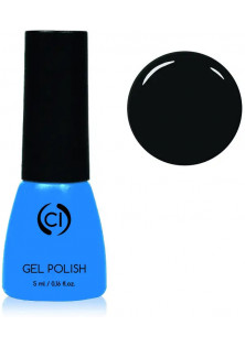Купити Colour Intense Гель-лак для нігтів емаль чорний Colour Intense №003 Enamel Black, 5 ml вигідна ціна