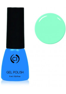 Гель-лак для нігтів емаль м'ята блакитна Colour Intense №005 Mint Blue Enamel, 5 ml за ціною 61₴  у категорії Українська косметика Об `єм 5 мл