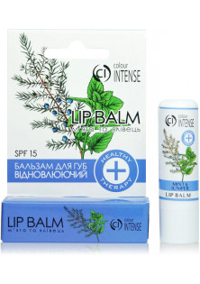 Купити Colour Intense Бальзам для губ відновлюючий М ята і ялівець Lip Balm Healthy Therapy №02 вигідна ціна