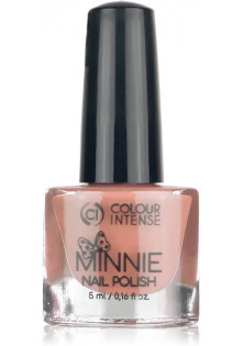 Лак для нігтів емаль рожевий персик Colour Intense Minnie №168 Enamel Pink Peach, 5 ml за ціною 22₴  у категорії Українська косметика Об `єм 5 мл