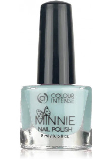 Лак для нігтів емаль бірюзово-синій Colour Intense Minnie №152 Turquoise Blue Enamel, 5 ml за ціною 22₴  у категорії Українська косметика Серiя Colour Intense Minnie