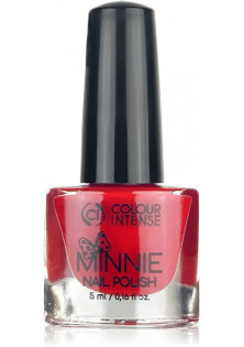 Лак для нігтів емаль червоний Colour Intense Minnie №188 Enamel Red, 5 ml за ціною 22₴  у категорії Українська косметика Бренд Colour Intense