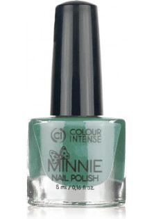 Купити Colour Intense Лак для нігтів емаль бірюзовий темний Colour Intense Minnie №183 Dark Turquoise Enamel, 5 ml вигідна ціна