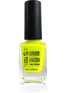 Неоновий лак для нігтів жовтий Lasting Finish Colour Intense №006 yellow в Україні