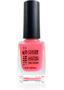 Неоновий лак для нігтів рожевий Lasting Finish Colour Intense №002 pink в Україні
